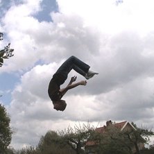 backflip. Foto: calle T. &Aring;kare: henke T.