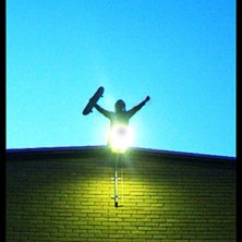 hade tur med solens solnedg&aring;ng d&aring; den gick ner p. Foto: M.S&ouml;derqvist. &Aring;kare: J.Martinson.