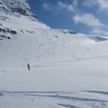 Sista skiddagen f&ouml;r vintern 06/07 bj&ouml;d p&aring; kall . Foto: Anna-Karin Johansson.