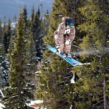 Fr&aring;n slopestyle t&auml;vlingen . Foto: Erik Sandeg&aring;rd. &Aring;kare: Gustav Sandeg&aring;rd.
