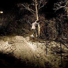F&ouml;rsta sn&ouml;n, men det s&ouml;g r&auml;tt mycket. Foto: Erik Gruvfors. &Aring;kare: Jacob Landahl.