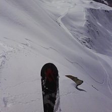 S&auml;songens sista puderdag i Zermatt? 18 april! 20c. Foto: H&aring;kan Cervin. &Aring;kare: H&aring;kan Cervin.