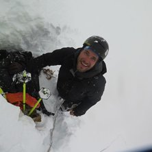 Matti Rapila &auml;r n&ouml;jd efter en l&aring;ng kl&auml;ttring u. Foto: tryggve tir&eacute;n.