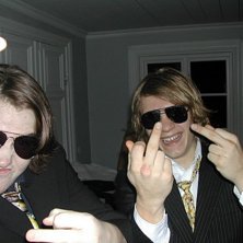 lite gammal bild kanske men r&auml;tt soft... Foto: vet inte... lite too wild. &Aring;kare: Tobias (v&auml;nster) och Jag (h&ouml;ger).