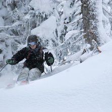 Skogs&aring;kning i Revvy!. Foto: Johan Ramberg. &Aring;kare: Fredrik Nordqvist.