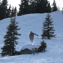 inte mycket puder... men lite rolig &aring;kning &auml;nd&aring;. Foto: Annikken Fjellbekk. &Aring;kare: Christian Skoog.