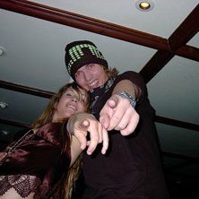 Foto: Tobbe Andersson. &Aring;kare: Jag och Michelle Parker.