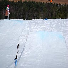 Misty 9 under j&auml;rvs&ouml; big air. Foto: Jonas Zeidlitz. &Aring;kare: Jag.