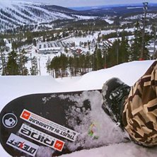 Jag och min br&auml;da i S&auml;len 2008. Foto: Marcus Johansson. &Aring;kare: Marcus J..