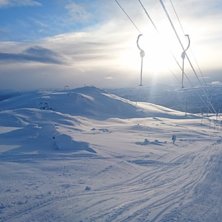 Fantastisk pudderdag 
Masse fin puddersn&oslash;, perfek.