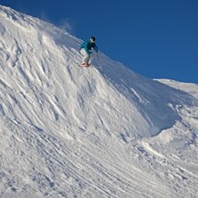 Droppade en driva en sjukt bra dag i gr&auml;nsen.. Foto: linus roos. &Aring;kare: axel bergbom.