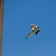 NOKIA Snowboard FIS World Cup big air i Rotterdam . Foto: Lars Lindwall. &Aring;kare: Ok&auml;nd.