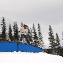 riding the rainbow. Foto: Micke &amp;quot;tjorven&amp;quot;. &Aring;kare: Jesper Olsson (jag).