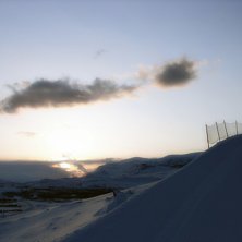 pistning av apelsin klyftan i morgon ljus. Foto: J&ouml;rgen Eriksson. &Aring;kare: Tony.