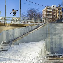 Gap to boardslide. Foto: Matt George. &Aring;kare: Kalle Ohlson.