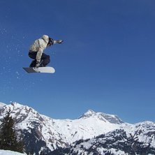 Denna dagen var en underbart solig april dag 

B. Foto: David. &Aring;kare: Rocco.