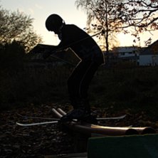 Solljuset kom fram f&ouml;r n&aring;gon minut och &auml;ven om . Foto: Felix Windolf. &Aring;kare: Simon Blad.