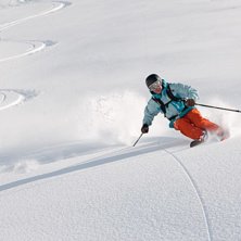 Skidgl&auml;dje p&aring; Gornergrat. Foto: Hans Sellberg. &Aring;kare: Christian Fickler.