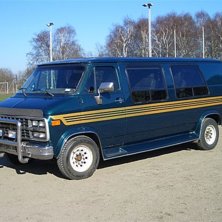 Modell chevrolet van 1995
motor 350 cui 5.7 inspr. Foto: Johan nerlund.