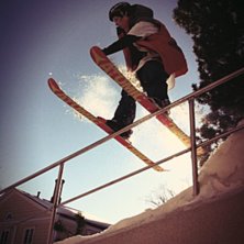 Urban Skiing Yesterday!. Foto: John Lindh. &Aring;kare: Martin Fagerholm.