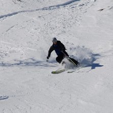 Lite taskig exponering, och r&auml;tt risig sn&ouml;. Men . Foto: Magnus Forssell. &Aring;kare: Christopher Adermark.