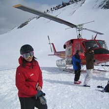 Jihaaa!. Foto: Heliskiing guiden. &Aring;kare: Linda Nicklasson.