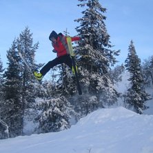 Naturhopp inne i skogen. Foto: Mikael Krohn. &Aring;kare: Johan Jansson.
