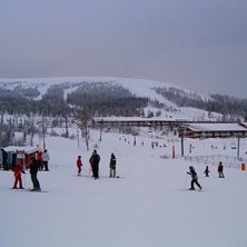 St&ouml;tens skidanl&auml;ggning (en del av den). Foto: Johan Gr&ouml;ndahl.