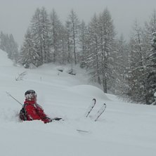 En halv veckas sn&ouml;ande.. Foto: -. &Aring;kare: Klas Rydstrand.