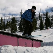 jag railar. Foto: Nick djupsj&ouml;. &Aring;kare: Willhelm Falk (jag).