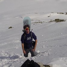 P&aring; v&auml;g uppf&ouml;r Totten f&ouml;r ett &aring;k i h&auml;rlig v&aring;. Foto: Martin Berg. &Aring;kare: Jonas.