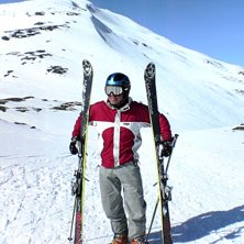 Alltid roligt med nya skidor!!!. Foto: G&ouml;ran Jepsson. &Aring;kare: Robert Didriksson.