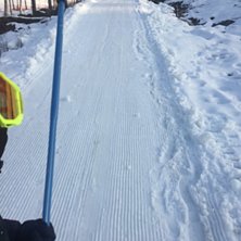 &Auml;ntligen sn&ouml; i liftgatan efter m&aring;naga &aring;rs uppe.