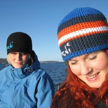 H&auml;rlig dag i b&ouml;rjan av vintern.. Foto: Kajsa. &Aring;kare: Emma o Maja.
