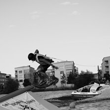 Wakeskate. Foto: Joakim Sandqvist. &Aring;kare: Patrik Ohlsson.