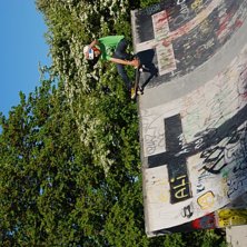 en crailslide p&aring; holma p&aring; sibbarp. Foto: felix elofsson. &Aring;kare: simon toft.