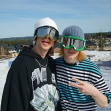 Me and ma boyo Danny. Foto: Dunno.