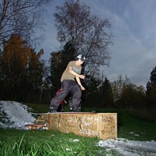 F&ouml;rs&auml;songs rail . Foto: Jacob Gustafsson. &Aring;kare: Simon Lampinen.