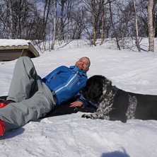 Jag o Balte softar lite...........