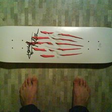 en alva br&auml;da signerad av m&auml;staren sj&auml;lv.. Foto: philip G&ouml;ransson. &Aring;kare: Philip g&ouml;ransson.