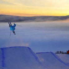 Bilden &auml;r tagen under campet i T&auml;rnaby 27-30 nov. Foto: Fredrik Bergqvist.