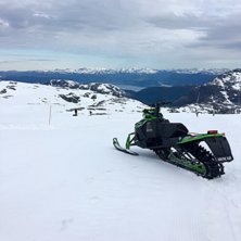 Nok en flott dag p&aring; Fonna!
.