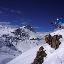 Byggde en liten kick p&aring; en sk&ouml;n avsatts. tyv&auml;rr. Foto: M&aring;rten &Aring;gren. &Aring;kare: Magnus Kring.
