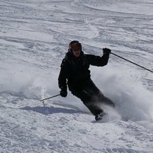 Offpiste&aring;kning m. Guide Lionel, UCPA. Plats: baks. Foto: Lionel Coutton-Jean. &Aring;kare: Vegard K&aring;sa.
