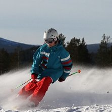 Speedcheck i det fina v&auml;dret. Foto: Tobias Hannu. &Aring;kare: David Hannu.