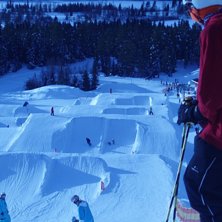 En sk&ouml;n dag i kl&auml;ppen !. Foto: Anton Norberg. &Aring;kare: jag  som &auml;r n&auml;rmast.