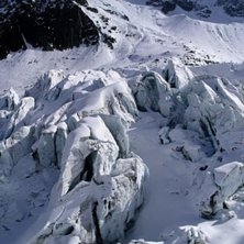 Panorama &ouml;ver ett isfall. Foto: Mattias Johansson.