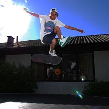 Studsmatte skate, mini ramp, slackline Session @ m. Foto: Daniel Gustafsson. &Aring;kare: Jimmy Samuelsson.