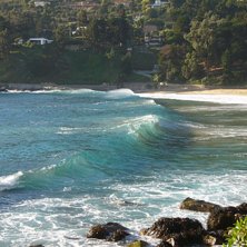 Riktigt bra surfing trots vinter i Chile! . Foto: Camilla Johnsen.