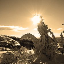 En av m&aring;nga sk&ouml;na dagar i &Aring;re v12. Foto: Andreas J&ouml;nsson.